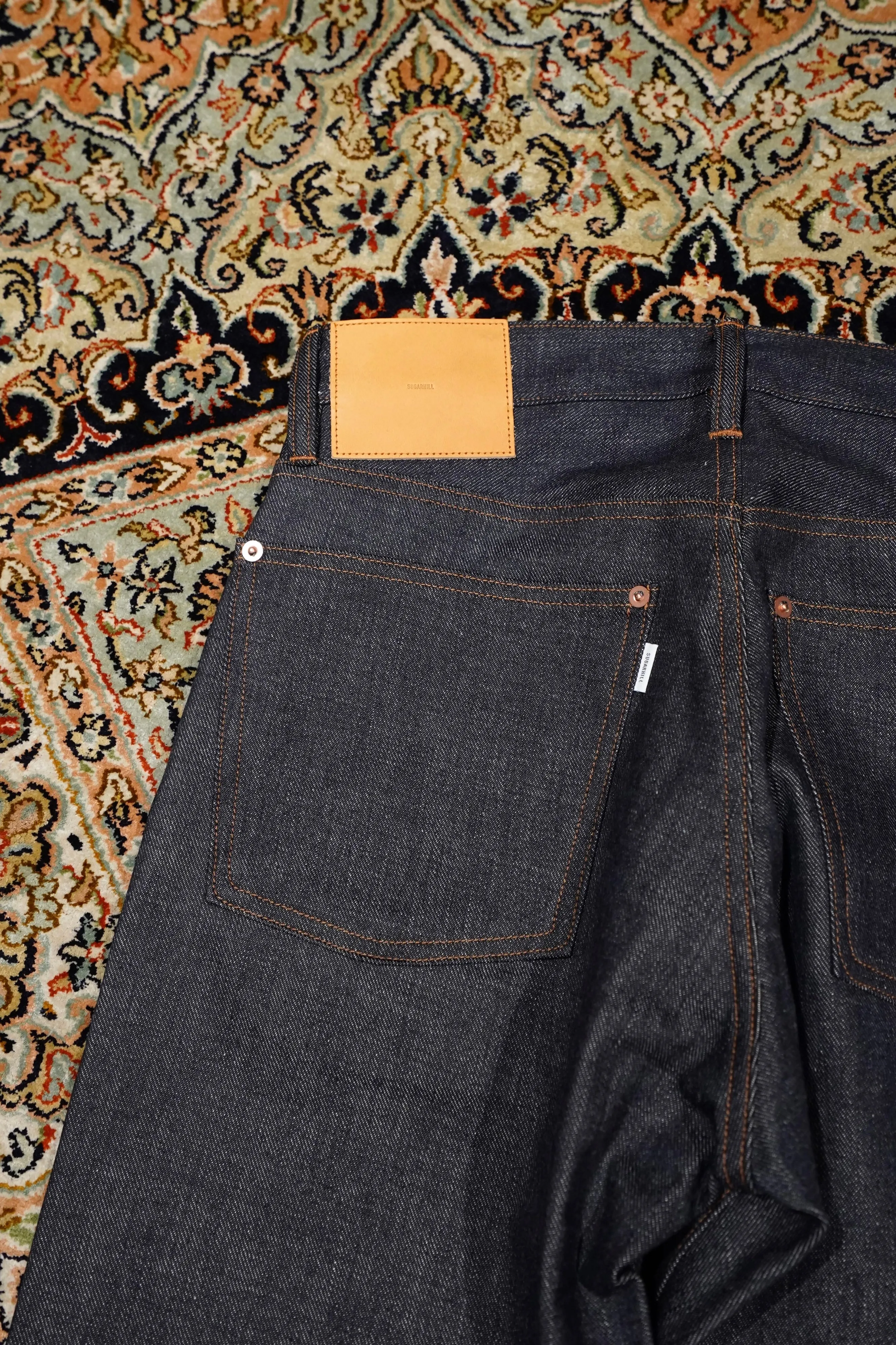 SUGARHILL MODERN DENIM TROUSERS STRAIGHT CUT (INDIGO)