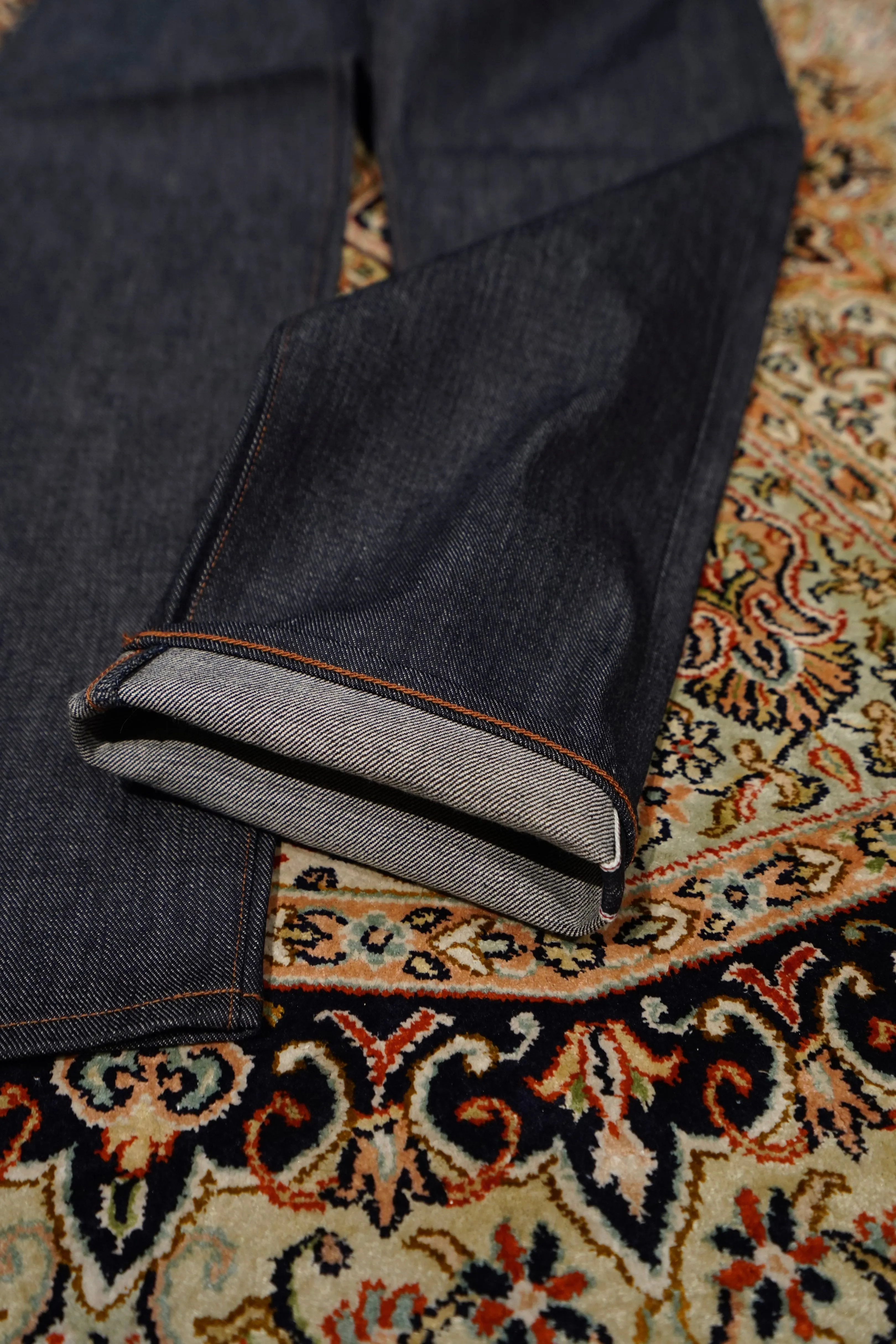 SUGARHILL MODERN DENIM TROUSERS STRAIGHT CUT (INDIGO)