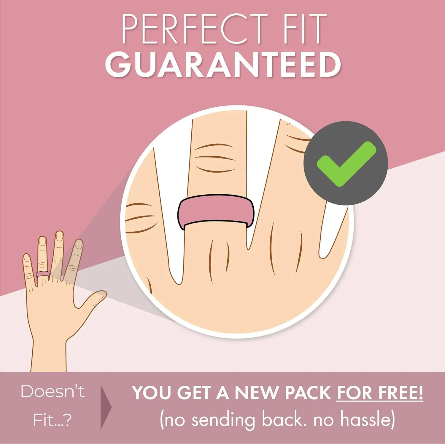 ThunderFit Silicone Wedding Bands for Women, Dome Unique Anniversary Rings 5.5mm Wide 2mm Thick - 1/2/3/4/5/6/7/8/12 Variety Multipack