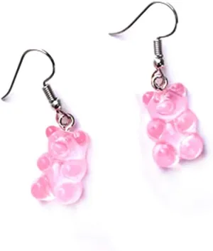 Tiande Creative Food Fruit Acrylic Big Drop Dangle Stud Earrings for Women