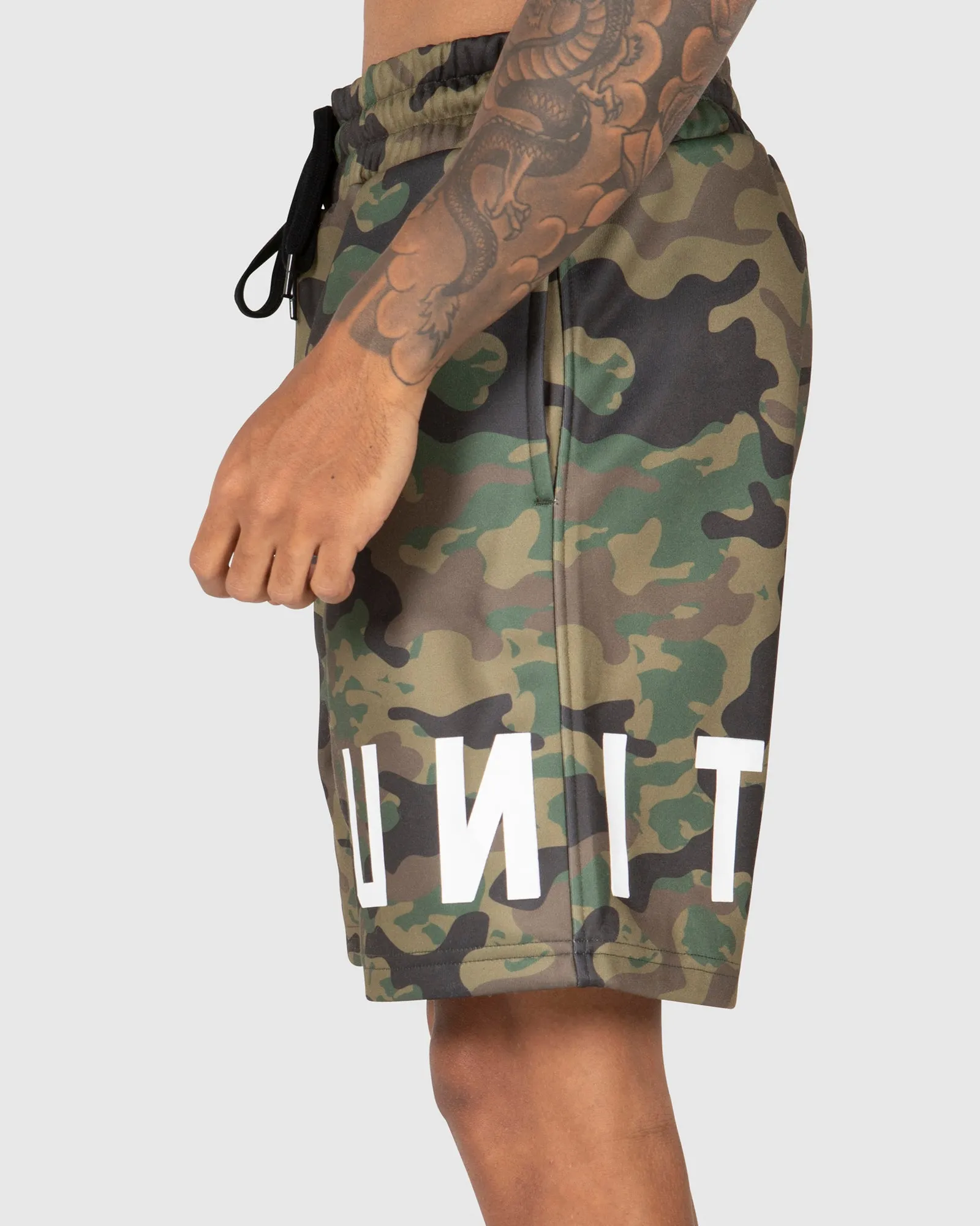 UNIT Trap Mens 19" Track Shorts