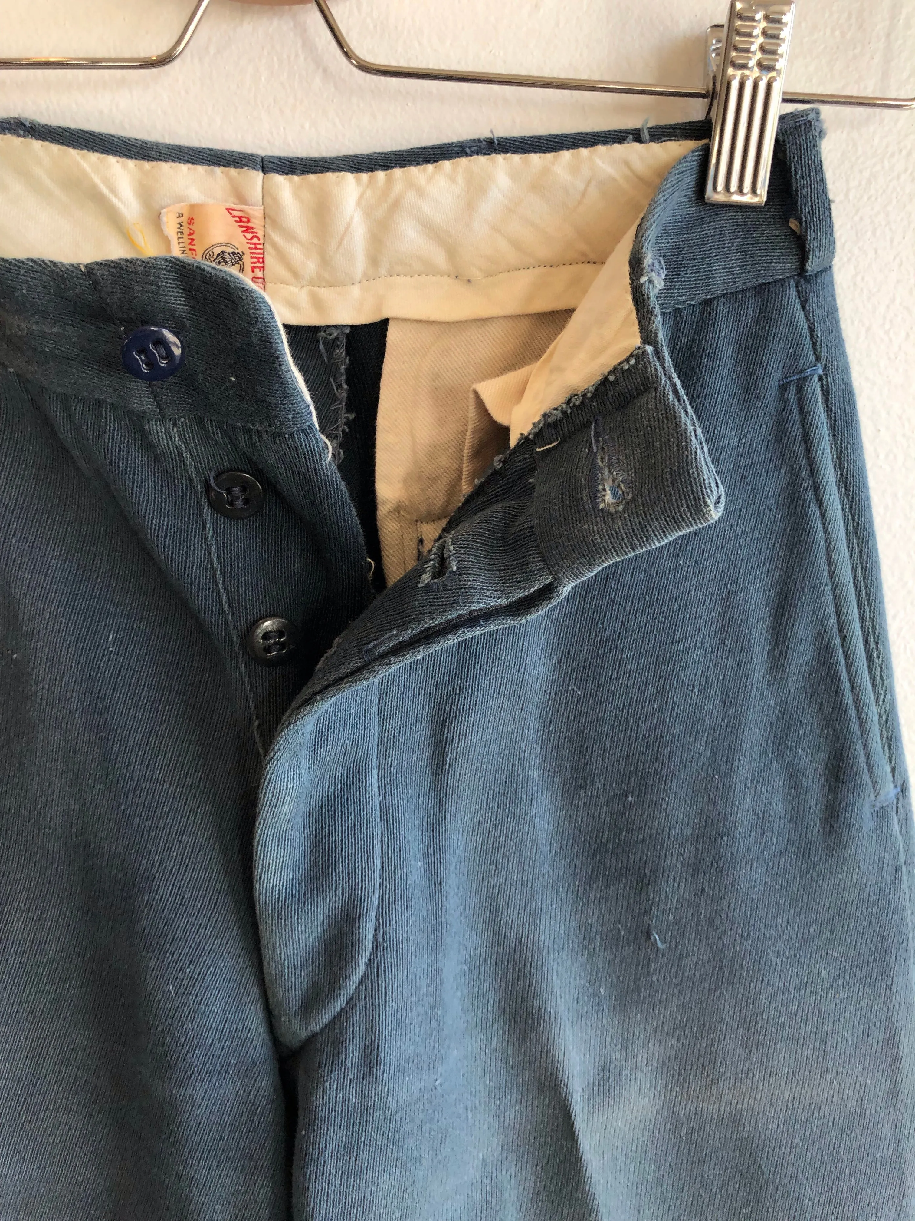 Vintage 1930/1940s Lanshire Cloth Work Pants