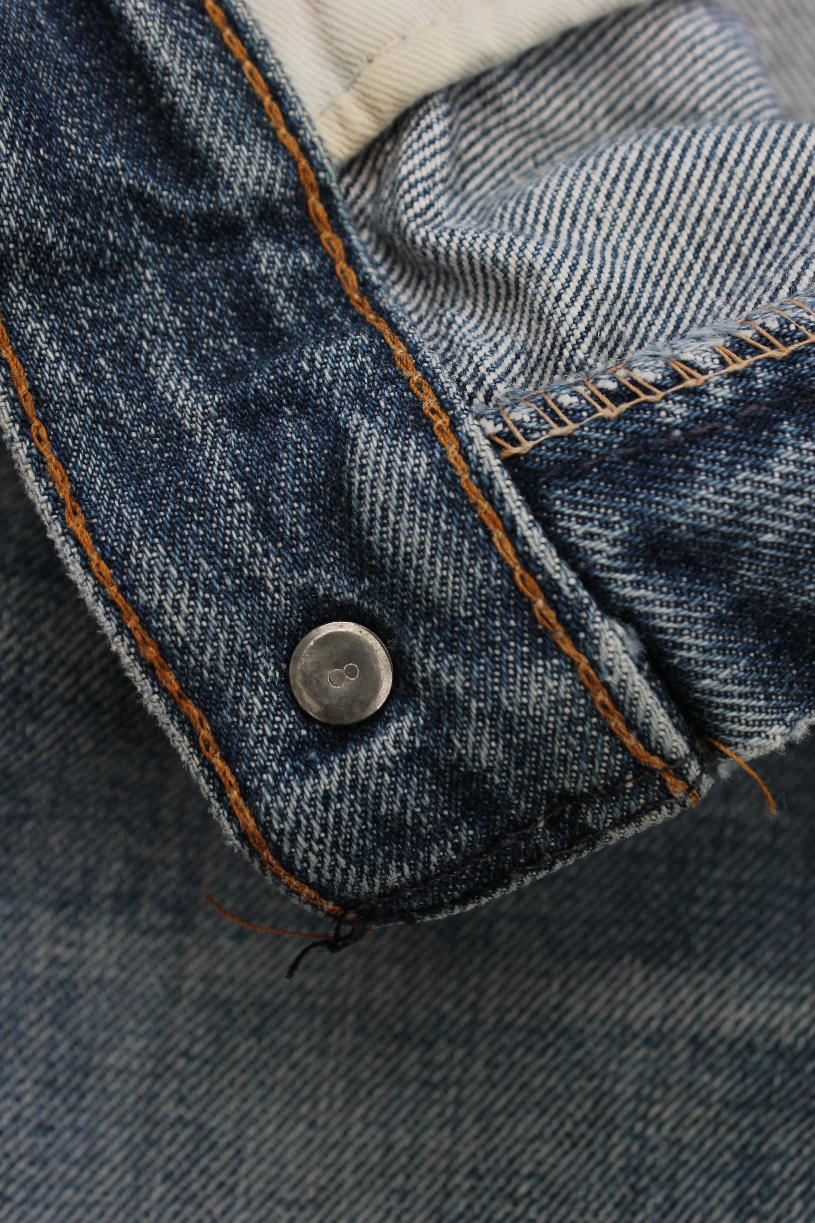 Vintage 1960/1970s Big E" Levi's Denim 646 Bellbottom Jeans