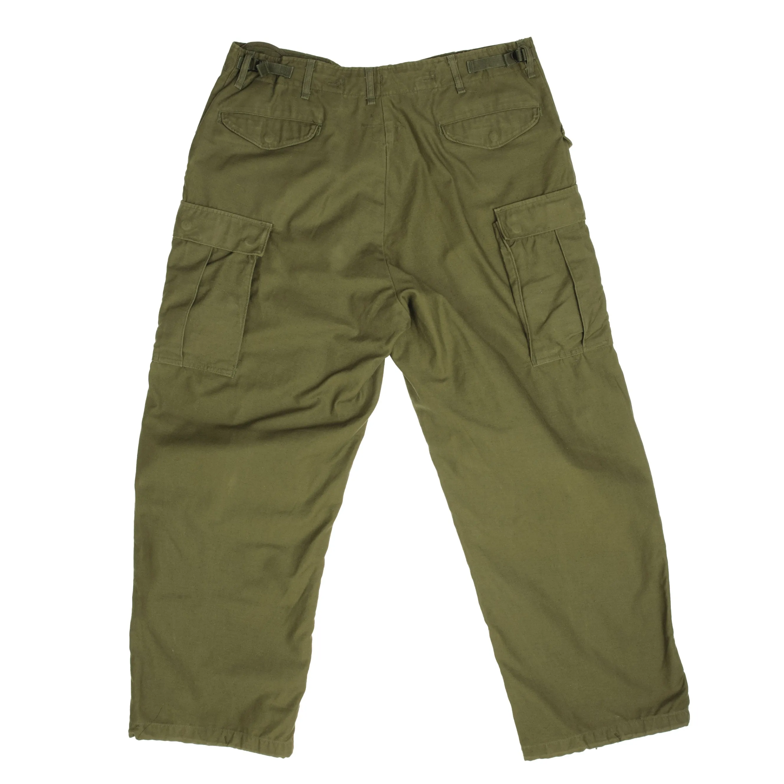 VINTAGE US ARMY FIELD TROUSERS PANTS M-1965 M65 1976 SIZE LARGE REGULAR
