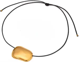 West Angel The Gold Bean Necklace